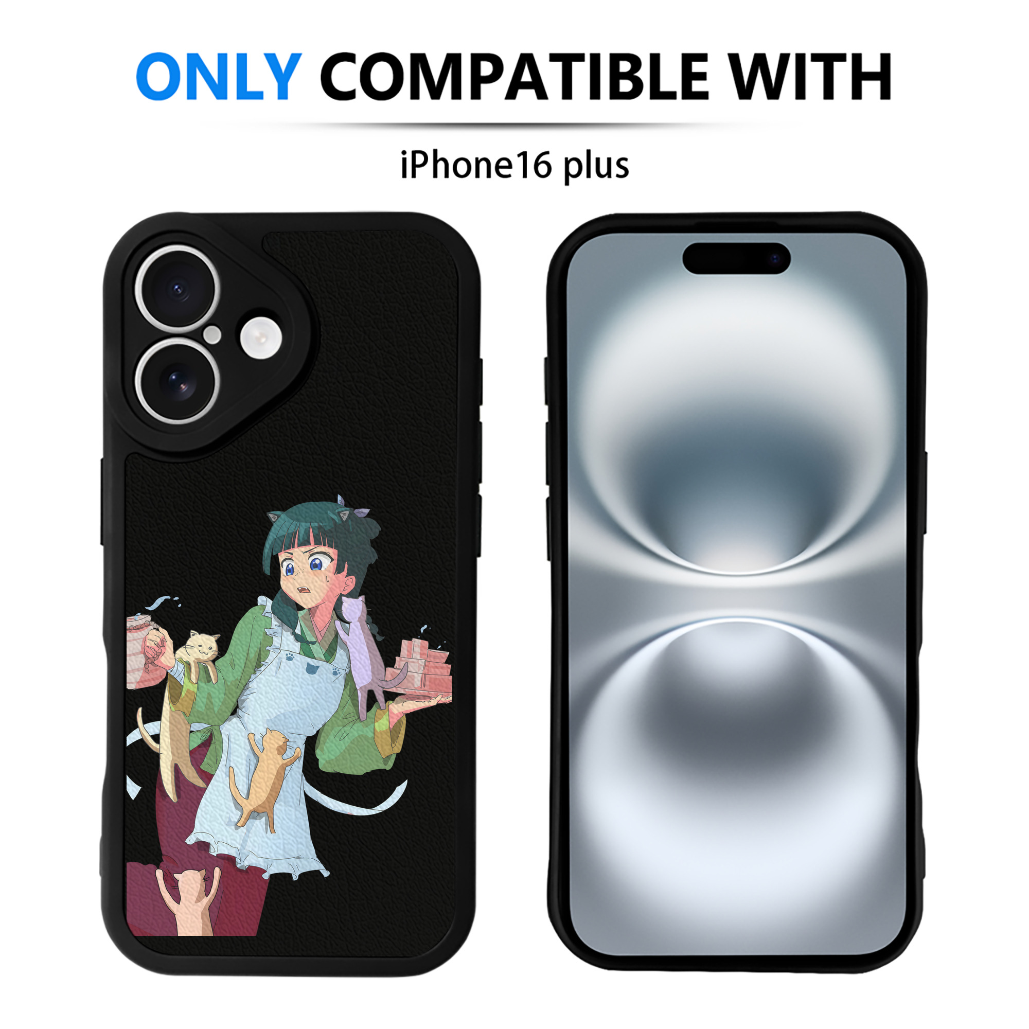 薬屋のひとりごと The Apothecary Diaries 【iPhone 16シリーズ対応】シリコンスマホケース（レザー調） 材質：シリコン